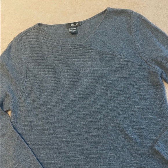 100% Cashmere sweater by Griffen size L - Picture 2 of 10